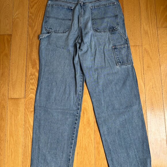 Vintage Rustler Wide Carpenter Jeans 34/34 - Picture 2 of 3